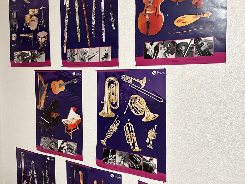 Posters connaissance des instruments